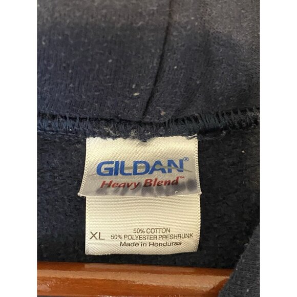 Project Whales Blue Pullover Hoodie Men's XL Flowing Wells JHS 2015 Gildan - Picture 6 of 7